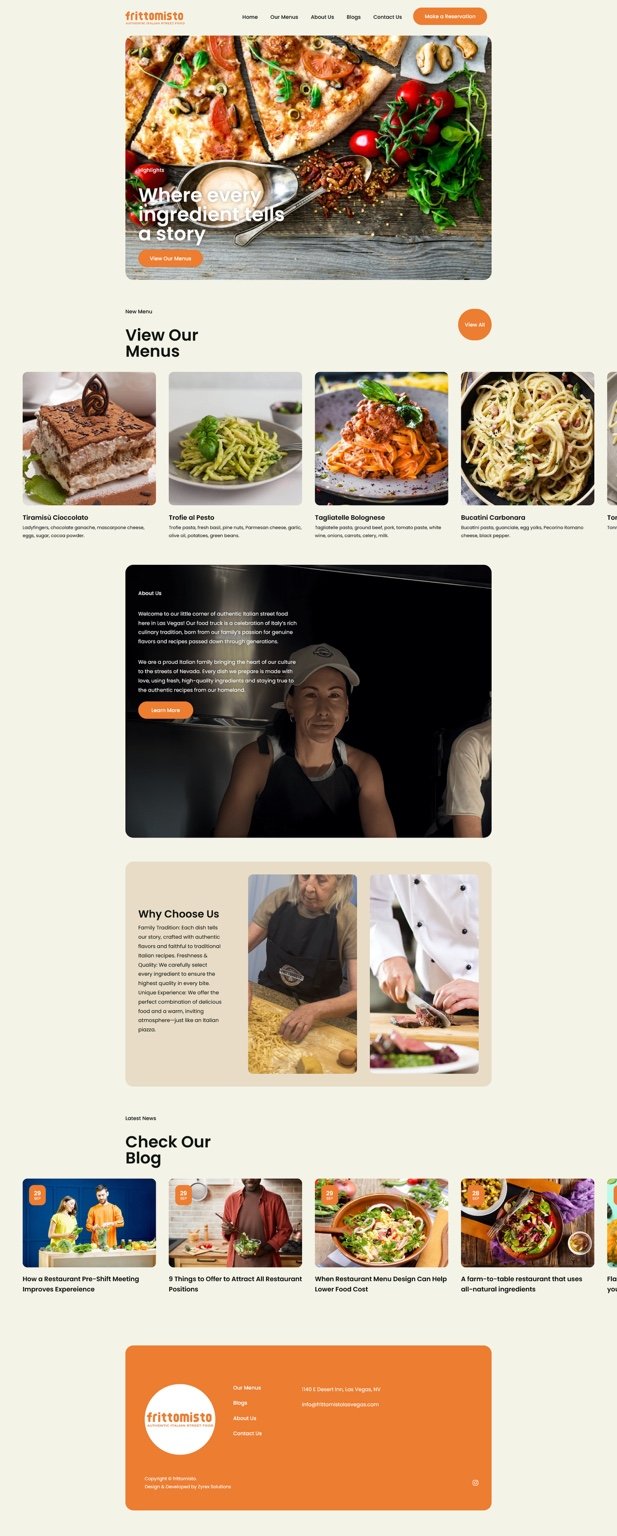 Italian dishes